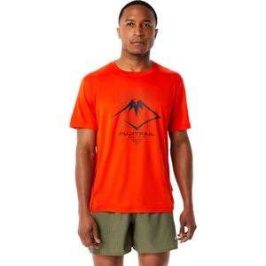 Men’s Short Sleeve T-Shirt Asics FUJITRAIL Orange