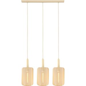 Lucide CORINA Hanglamp - 3xE27 - Beige