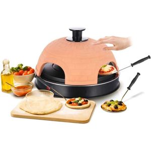 Pizzarette - Pizza oven - Pizzasteen - Pizzarette 6 personen - Pizzaoven - Pizza oven buiten