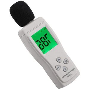 AS804 Hoge precisie digitale geluidsniveautester met ruisdetector - Geluidsmeetbereik 30-130 dBA, nauwkeurigheid 15 dB
