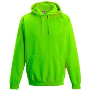 Electric hoodie, Kleur Electric Groen, Maat L