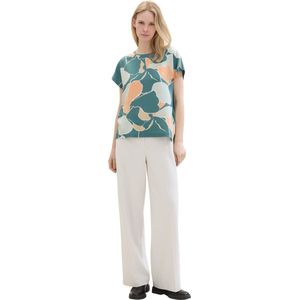 Tom Tailor Dames-T-shirt--10697 Sea Pine-S