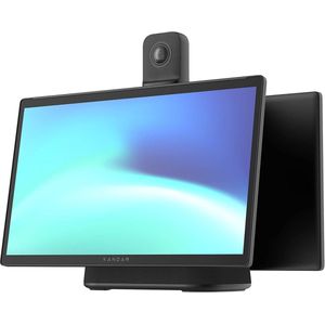 Vergadersysteem Ultra All-in-One - 15,6 Inch 1080P FHD Touchscreen - Dual 4K 30FPS HDR Opname - 360° Conferentieapparatuur - AI 4.0 Technologie - WiFi/Ethernet/HDMI/USB Aansluitingen - 360° Vergaderruimtemanagement