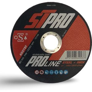 ST Pro - doorslijpschijf - 125x1mm - 25 stuks