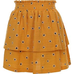 LOOXS Little 2412-7737-889 Meisjes Rok - Maat 134 - Geel van 100% cotton