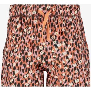 TwoDay meisjes short met print oranje roze - Maat 110