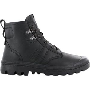 PALLADIUM PallaBrousse Tact Leather - Heren Laarzen Leer Boots Zwart 08837-008-M - Maat EU 43 UK 9