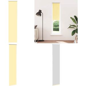 vidaXL Rolgordijn 55x210 cm verduisterend stofbreedte 50,7cm polyester - Rolgordijn - Rolgordijnen - Dag- En Nachtgordijn - Verduisterend Rolgordijn