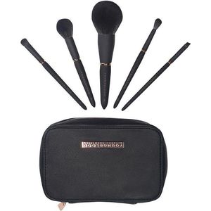 Youngblood - Jet set 5  make up kwasten set - Vegan