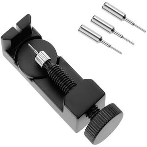 Actie4you® - Horlogeband Inkorter - Staal - Horloge Gereedschap - Horloge Pin Verwijderraar - Inclusief 3 Pinnen - Zwart