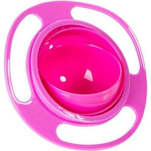 JUST23 Baby bowl - Baby servies - eetbord - 360 graden - Roze - Gyro kom