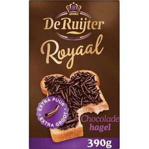 De Ruijter Royaal - Chocoladehagel extra puur - 390 g