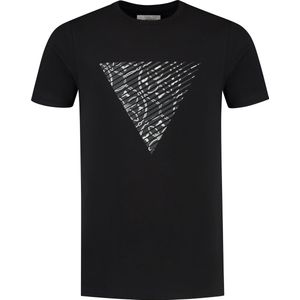 Purewhite - Heren Slim fit T-shirts Crewneck SS - Black - Maat S