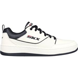 Skechers Sport Court 92 - Ottoman 232472-WBK, Mannen, Wit, Sneakers,Sportschoenen, maat: 48,5