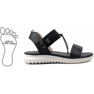 H - Modele Lou - Verstelbare brede voet sandalen