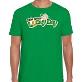 St. Patricks day t-shirt groen voor heren - Its your lucky day - Ierse feest kleding / outfit / kostuum M