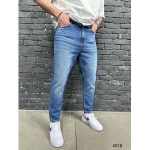 Relaxed Fit Jeans |Mannen Stretchy Loose Fit jeans | Slim fit jeans |Regular Tapered Fit Jeans - W38