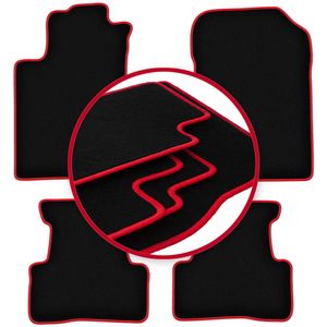 CARLUX-RED automatten voor: Honda CR-V III SUV (2006-2011)