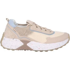 Gabor rollingsoft sensitive 26.996.33 - dames rollende wandelsneaker - beige - maat 36 (EU) 3.5 (UK)