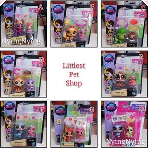 Littlest Pet Shop deco bits Pepper Clark en Dawn Ferris