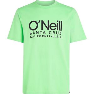 O'Neill O-hals shirt cali original logo neon groen - L