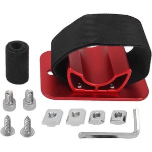 Fietsendrager dak Fietsenrek Autodak - Fiets Achterwiel Beugel - Aluminium Slijtvaste Auto Dak Fiets Achter Mount - Auto Coupes Hatchbacks - Rood Duiken Fietsendrager dak