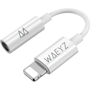 WAEYZ - Aux Kabel geschikt voor iPhone - Apple Lightning naar 3.5MM Koptelefoon Jack Adapter - Compatible met iPhone 13/12/11 / XS MAX / XR / X / 8/7/6 / iPad