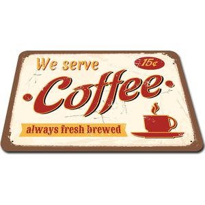 Papillon Inductie Beschermer - Antislip Afdekmat - 52x72 - We Serve Coffee