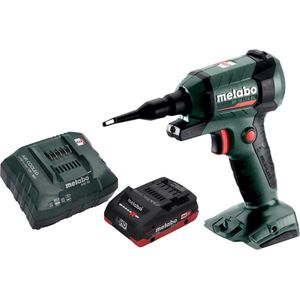 Metabo BP 18 LTX BL accu blaaspistool 18 V borstelloos + 1x LiHD accu 4.0 Ah + lader