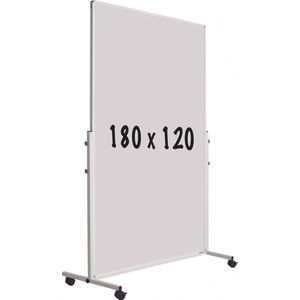 Mobiel whiteboard emaille PRO - Weekplanner - Maandplanner - Jaarplanner - Magnetisch - 180x120cm