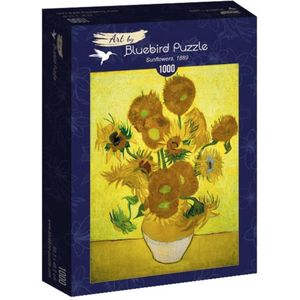 Vincent van Gogh - Zonnebloemen 1889 (1000 Stukje - Kunst Puzzel)