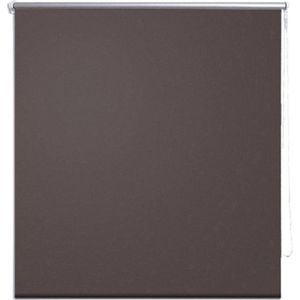 vidaXL - Rolgordijn - verduisterend - 60 - x - 120 - cm - koffie