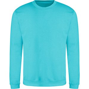 Vegan Sweater met lange mouwen 'Just Hoods' Turquoise - XS