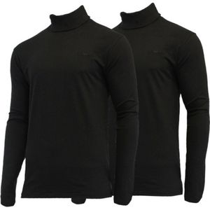 2-Pack Campri Skipully - Wintersportpully - Heren - Black (020) - maat 3XL