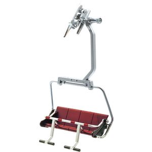 1:32 Jaegerndorfer 87050 Zetel voor 4 Personen Rood Miniatuur Model