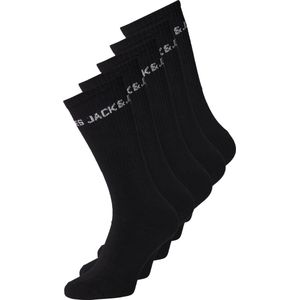 JACK&JONES JUNIOR JACBASIC LOGO TENNISSOCK 5 PACK NOOS JNR Jongens Sokken - Maat 33/37