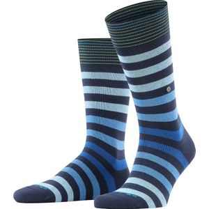 Burlington Blackpool one-size duurzaam biologisch katoen sokken heren blauw - Maat 40-46