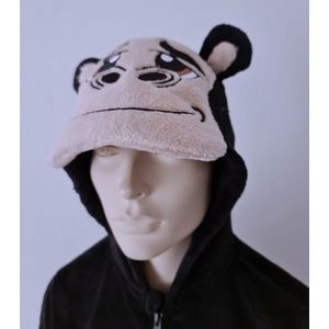 Onesie, Jumpsuit ""Aap"" hooded super soft