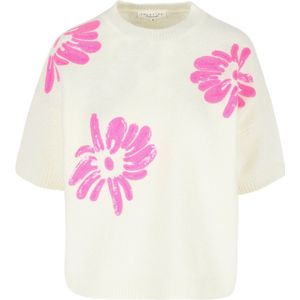 LolaLiza Trui N Flofun 04006843 1001 Offwhite Dames Maat - L