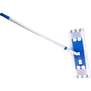 Hoge kwaliteit - Dwijlset - Dwijl - Microvezel mop - Dwijl doek - Vloermop - Swabber - Vloerwisser