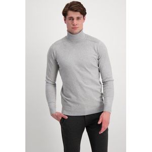 Cars Jeans Trui Tyrrel Sw Turtle Neck 47097 53 Grey Melee Mannen Maat - S