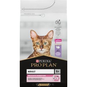 Pro Plan Adult Delicate Digestion - Katten Droogvoer - Kalkoen - 1,5 kg