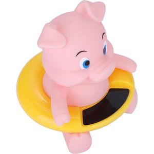 Baby Leuke Dieren Drijvende Bad Speelgoed Zwembad Water Temperatuur Tester voor Pasgeboren Kinderen - Roze Varken - Thermometer .