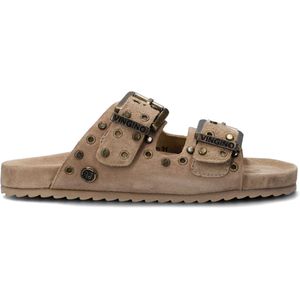 Vingino Lizza Slippers - Meisjes - Beige - Maat 33