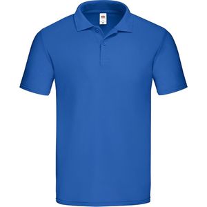 Fruit Of The Loom - Original Polo - Royal Blue - Maat 3XL