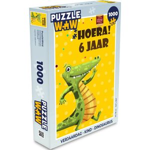 Puzzel Verjaardag - Kind - Dinosaurus - Legpuzzel - Puzzel 1000 stukjes volwassenen