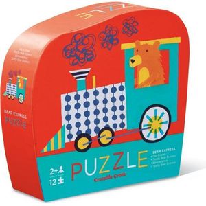 Crocodile Creek Puzzel Beer Treintje