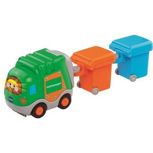 VTech Toet Toet Auto's Vigo Vuilniswagen - Cadeau - Educatief Baby Speelgoed - Speelgoed Auto
