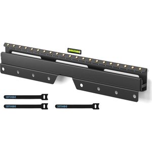 26-55 inch Low Profile TV Wall Mount - TV-muurbeugel voor LED LCD OLED TV's - Houdt TV tot 50 kg - Max VESA 400 x 400mm - Bubble Level en kabelbinders inbegrepen