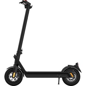 *SUPERDEAL* IZINQ X9 - Elektrische step 500W - 40km/u - Bereik tot 60 km - Grote 10"" luchtbanden - Hoog stuur - Sterke 15.6Ah 36V afneembare accu - Zwart/Oranje - Volwassenen en kinderen